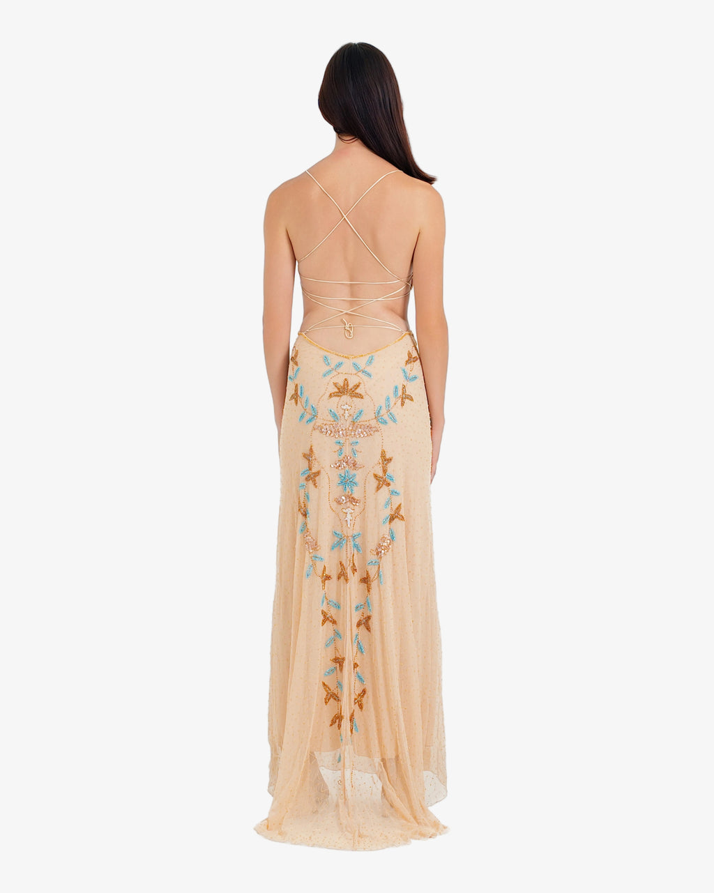 Mira Beaded Maxi Dress