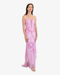 Celeste Corset Beaded Maxi Dress – Candy