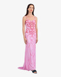 Nouveau Beaded Sequin Maxi Dress – Candy